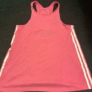 adidas Pink Racerback Tank Top